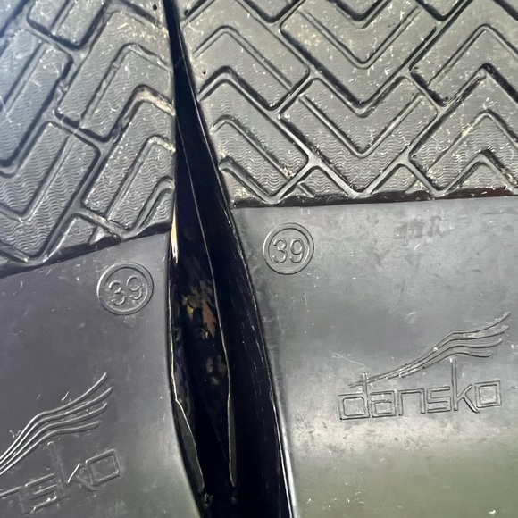 Dansko Women's Professional Mules Clogs Leaves Botanical Purple EU 39 US 8.5-9 - Picture 13 of 17